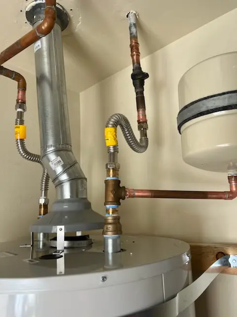 Water heater installation and plumbing repair in Walkers Forge